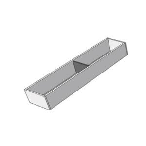 For a cabinet of 300 mm width, F1