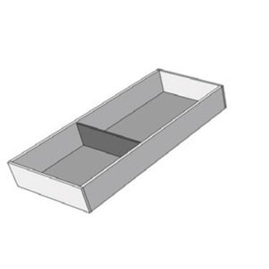 For a cabinet of 450 mm width, F2A