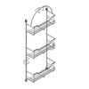 Vacuum cleaner accessory rack CLASSIC