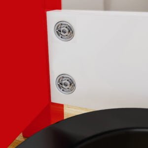 Eccentric connectors