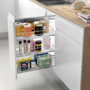 Pull-out frame side runners COMPACT