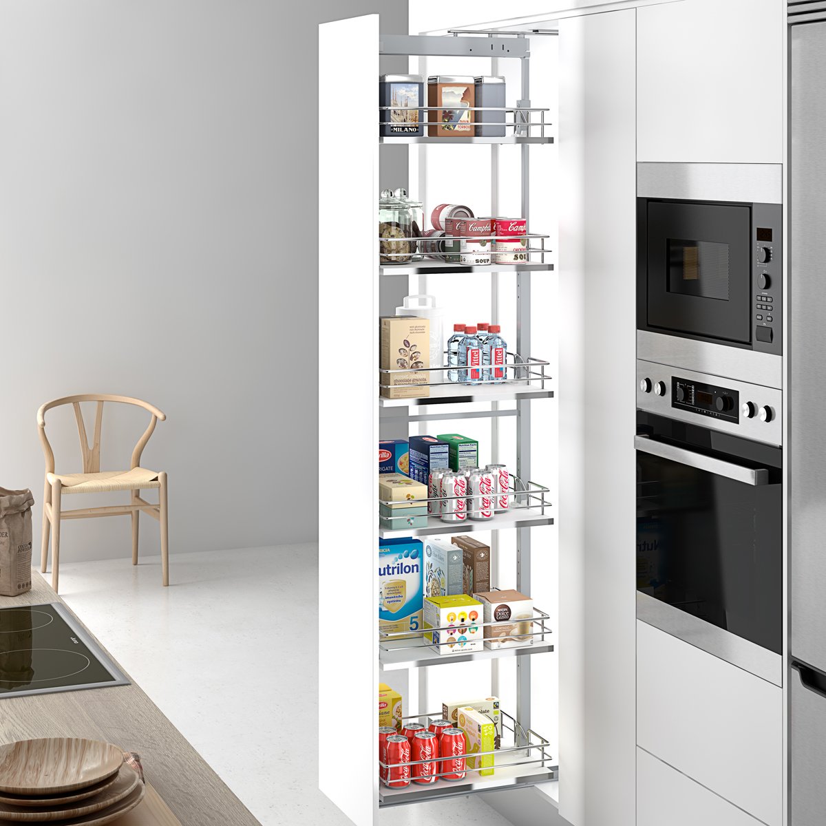 AB0075-1 Pull-out frame kit "Menage confort COMPACT"