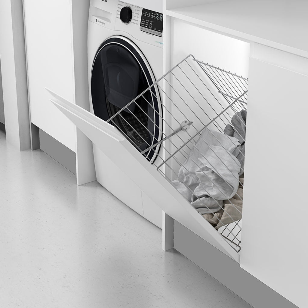 Pullout laundry basket CLASSIC Gamma fittings