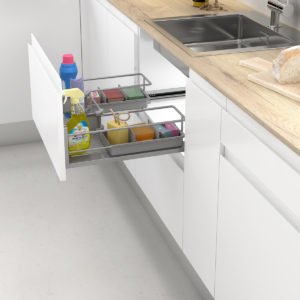Under sink pull-out basket CLASSIC