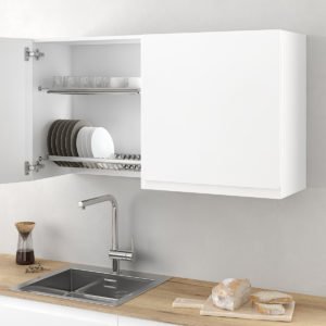 Dish and glass rack set