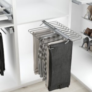 Pull-out trouser holder