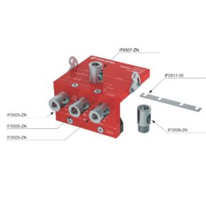 TARGET J10-J12 drilling jig for panel thickness 16 and 18 mm