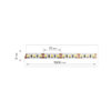 LED STRIPS 12V 120 LED/M WITH SAMSUNG DIODES 2835