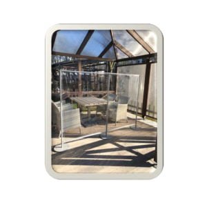 Additional section for Protective transparent walls