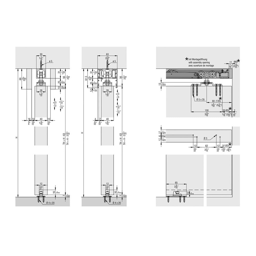 Hawa Porta 100H Sliding Pocket Door System Hawa Porta 100H Sliding Pocket Door System