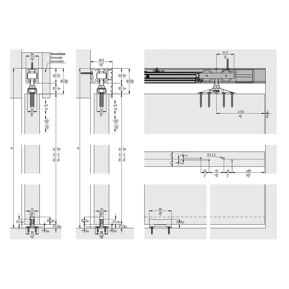 Hawa Junior 80 Z Sliding Interior Pocket Door System Hawa Junior 80 Z Sliding Interior Pocket Door System