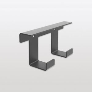 Pecasa hook rail with 2 hooks