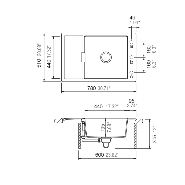 MOND100XS02TZ MONO D-100XS