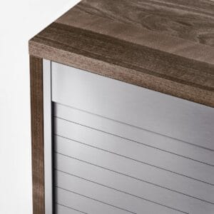 ALUMINIUM FURNITURE ROLLER SHUTTERS „SMART CASE“, INTERNAL MOUNTING