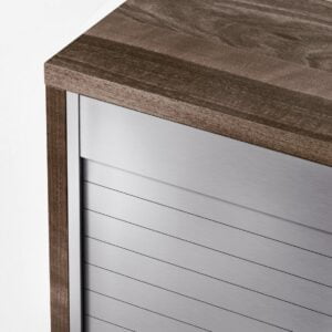 ALUMINIUM FURNITURE ROLLER SHUTTERS „SMART CASE“, EXTERNAL MOUNTING