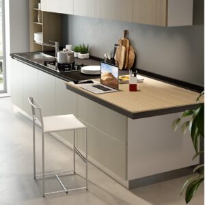 SLIDING TABLE WITH DIAGONAL OPENING “CORNER”